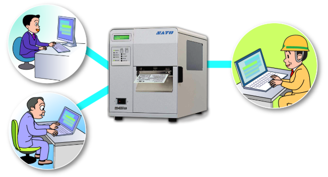 SATOラベルプリンタを用いたIOTソリューション