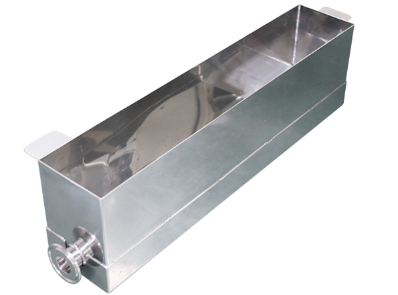 【採用事例】廃液用 底テーパー角型タンク