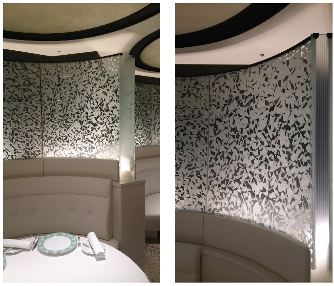 結晶化ガラス建材パリトーン『PL213 雪花』