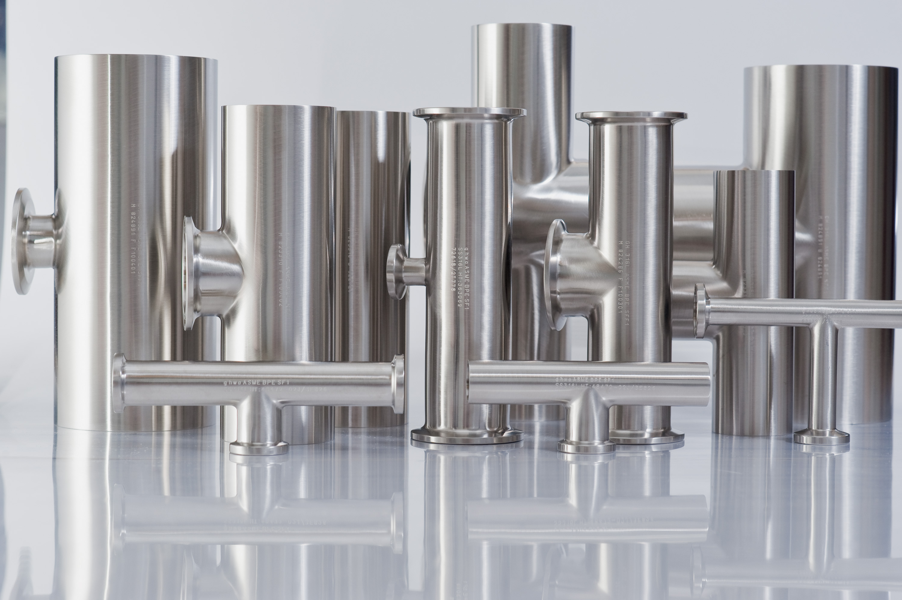 G HWA社（タイ）製ASME BPE規格継手