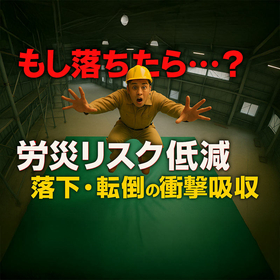 安全対策マット・防護マット｜衝撃吸収加工