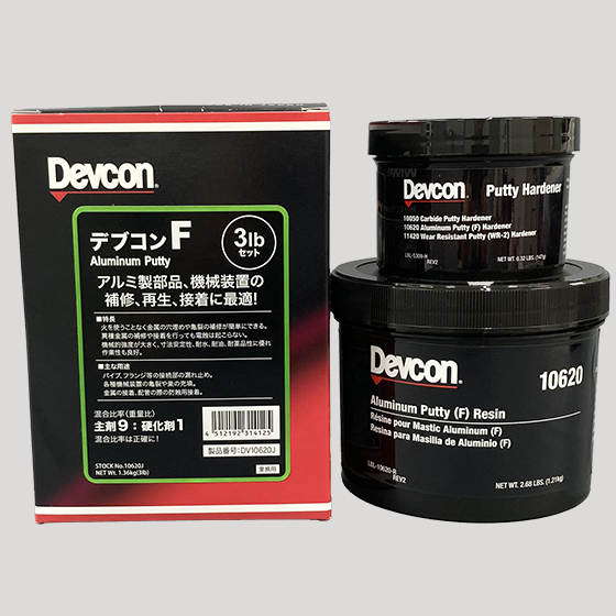 アルミ製機械設備・鋳物の修理及び防蝕補修剤
