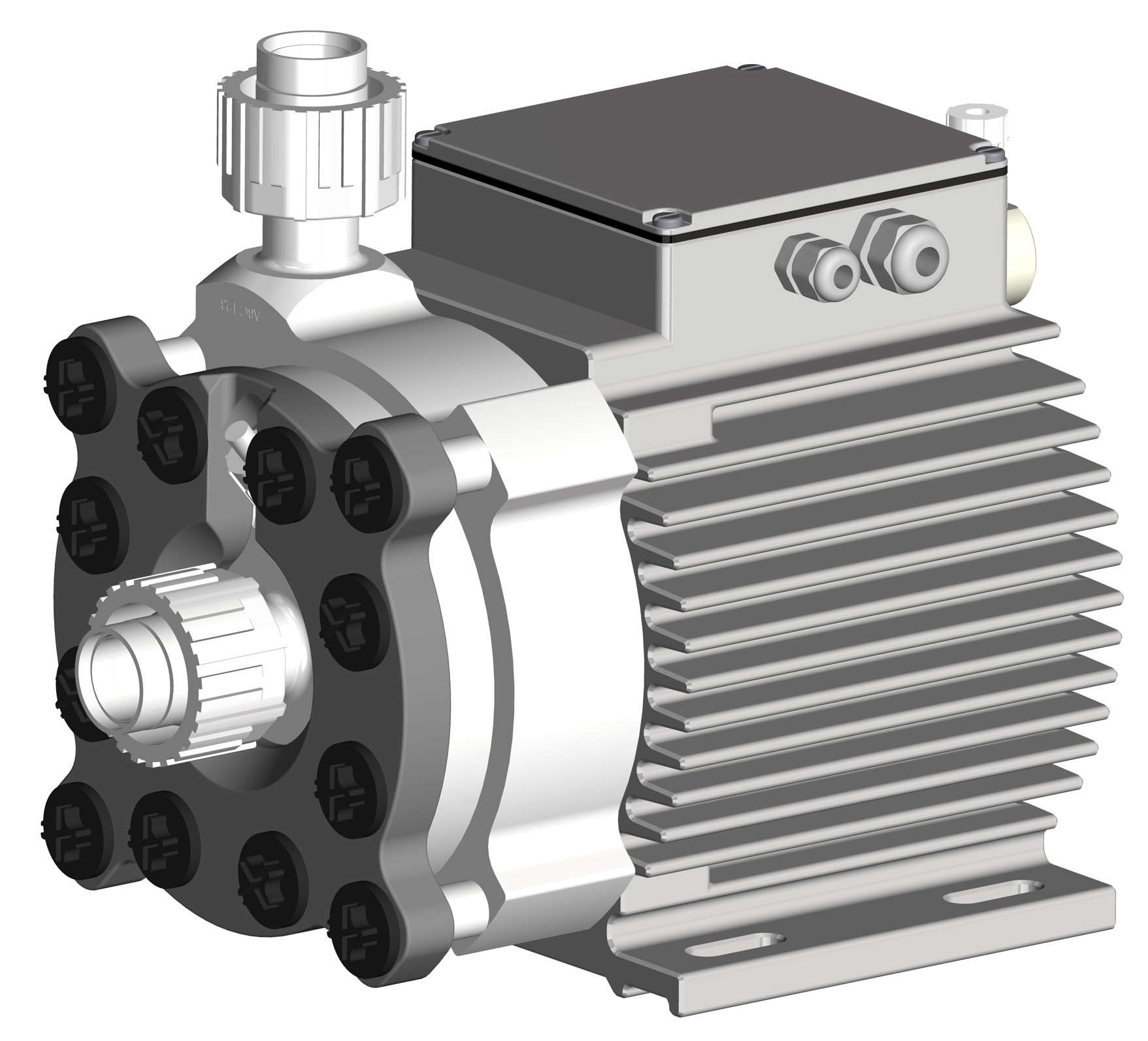高温用磁気浮上型ベアリングレスポンプ BPS-4H