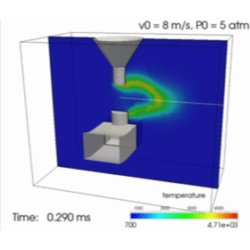 『VizSpark』による自動車用スパークプラグシミュレーション