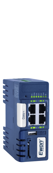 事務所から離れた工場の設備状態をチェック、設定変更！『Ewon』