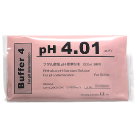 pH校正試薬　pH4.01フタル酸塩 pH標準粉末 溶解用
