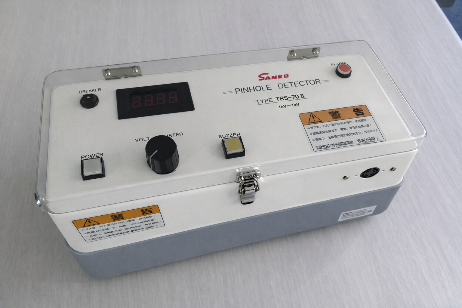 ピンホール探知器『TRS-250II／70II』 | サンコウ電子研究所 - Powered