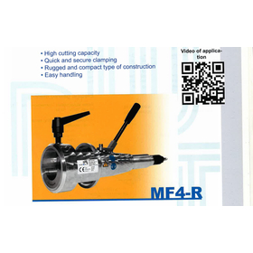 チューブ端切断フライス盤（パイプ開先加工機）『MF4-R』