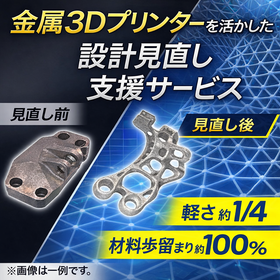 『金属3Dプリンターを活かした設計見直し支援サービス』