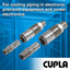For Cooling Lines in Electronic Precision Equipment - "COMPACT ZEROSPILL CUPLA"