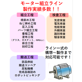 EVモーター 組立設備製作