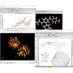 化学構造関連ソフトウェアChemDoodle,version12