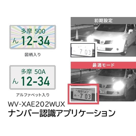 車ナンバー認識アプリケーション