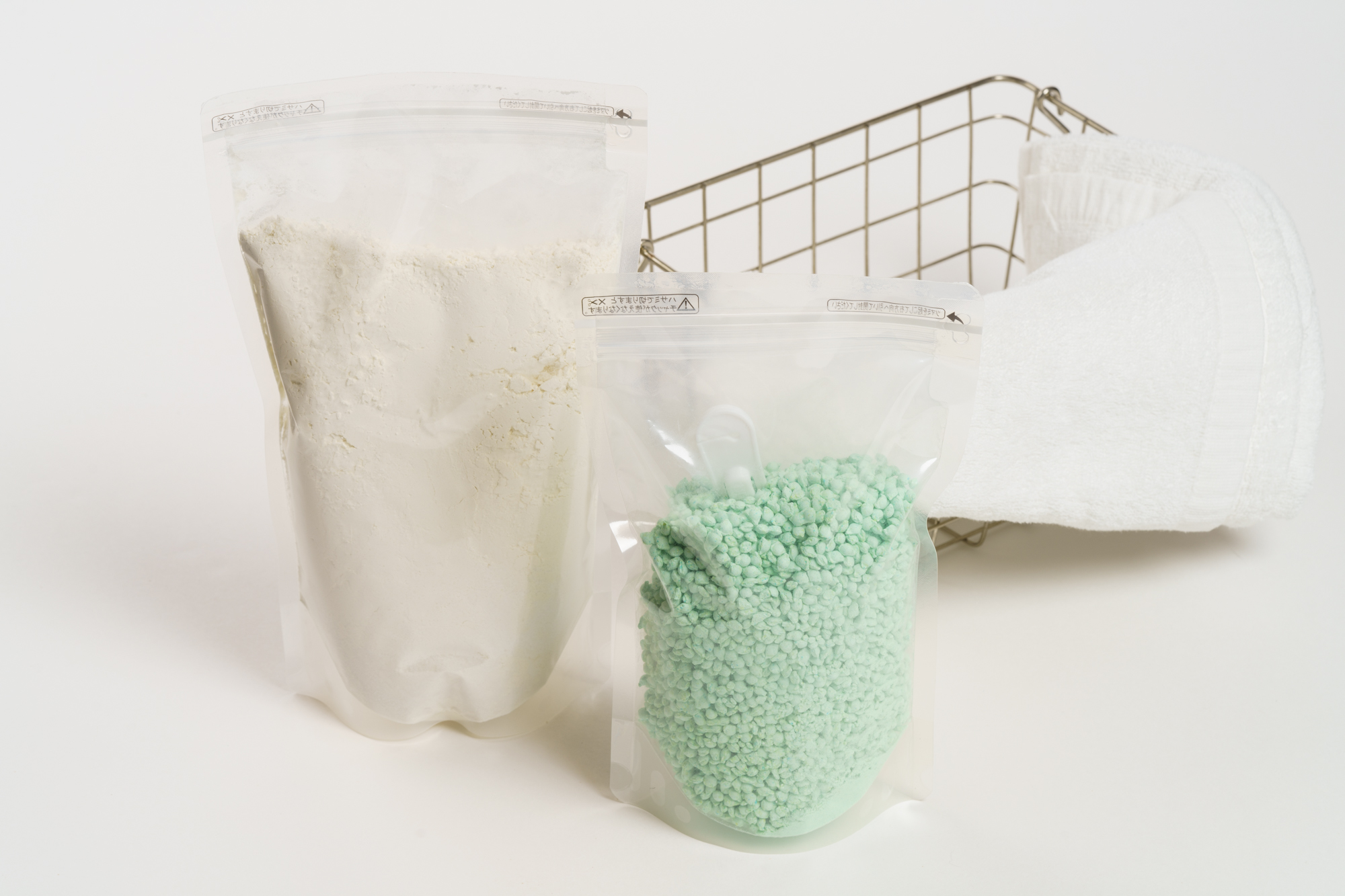 【底面デザイン可能】半折スマートジップバックOEM生産