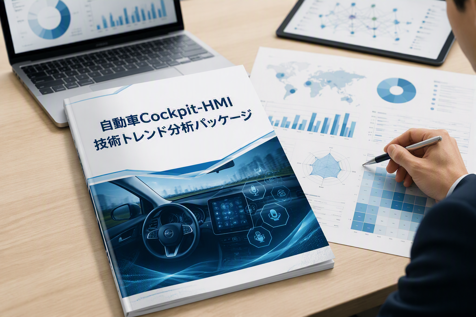 自動車 Cockpit HMI特許分析パッケージ