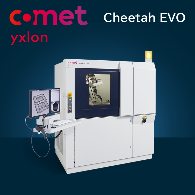 プログラム運転対応マルチ用途X線検査装置｜Cheetah EVO | コメット
