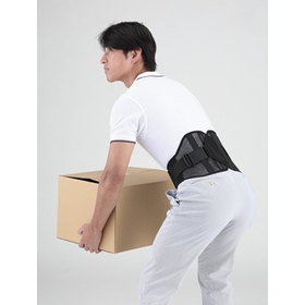 【腰サポーター】荷物の積み下ろしや運搬作業時の腰の負担軽減に
