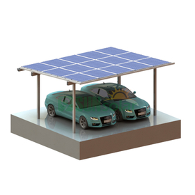 ソーラーカーポート架台　駐車場用架台