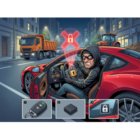 Vehicle theft prevention device "TORALES"
