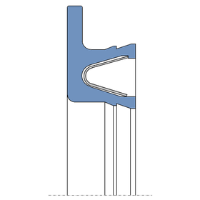 OptiSeal VSF 耐食性スプリング内臓PTFEシール