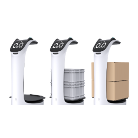 Cat-shaped serving robot "BellaBot"...