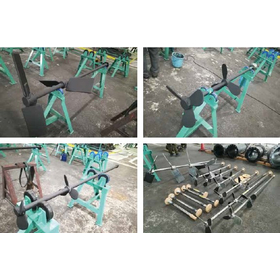 [Construction Example] Mixing Blade Rubber Lining