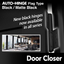 AUTO-HINGE Flag Type Black / Matte Black
