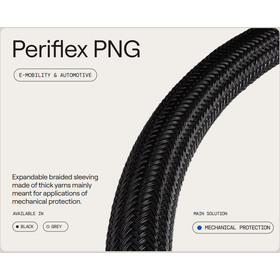 ポリエステル＆ポリアミド 機械的保護用 編組スリーブ『PNG』