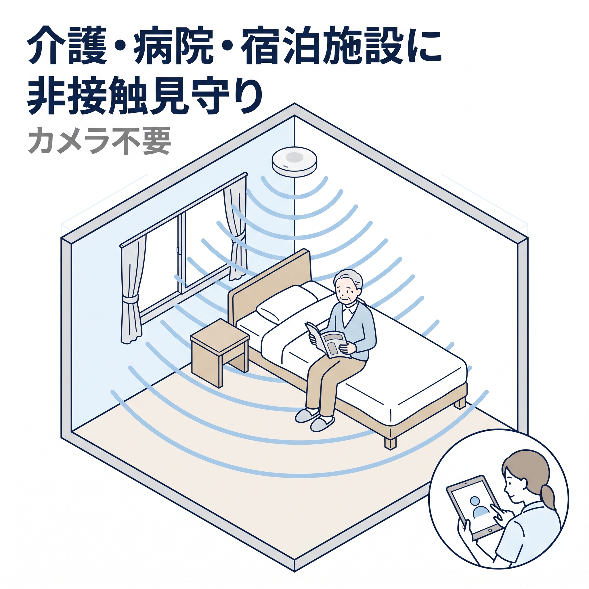 非接触＆カメラレス見守りセンサー「MotionCatch」 SE