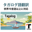 【タガログ語】ネイティブ対応・高品質マニュアル翻訳・ISO対応