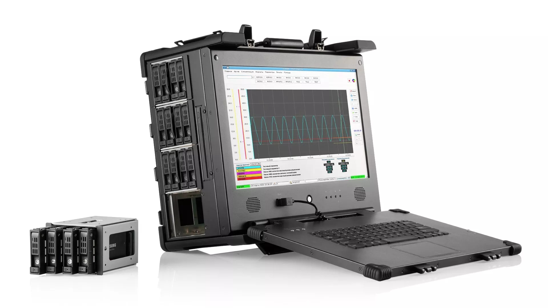 ACME社 3画面ポータブルPC FlexPAC III | ナセル - Powered by
