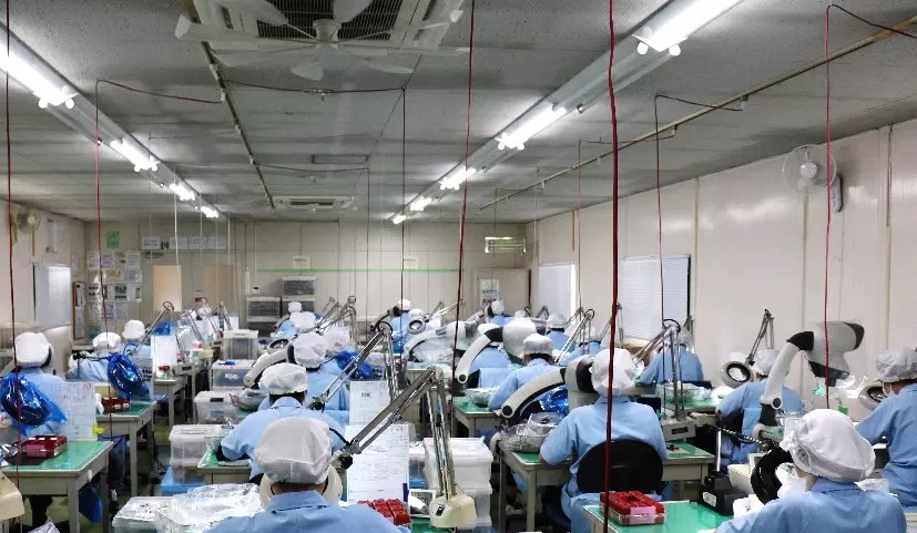 自動車部品や家電部品の検査・組立