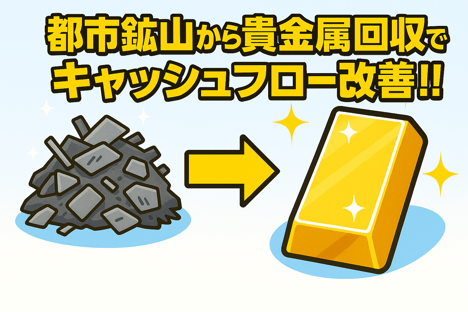 低品位スクラップからでも回収可能！有価金属回収リサイクル アサカ