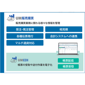 【UM販売購買】製造業の販売管理DX化を素早く簡単に実現！