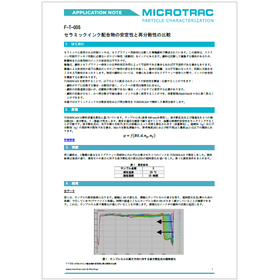 セラミックインク配合物の安定性と再分散性の比較