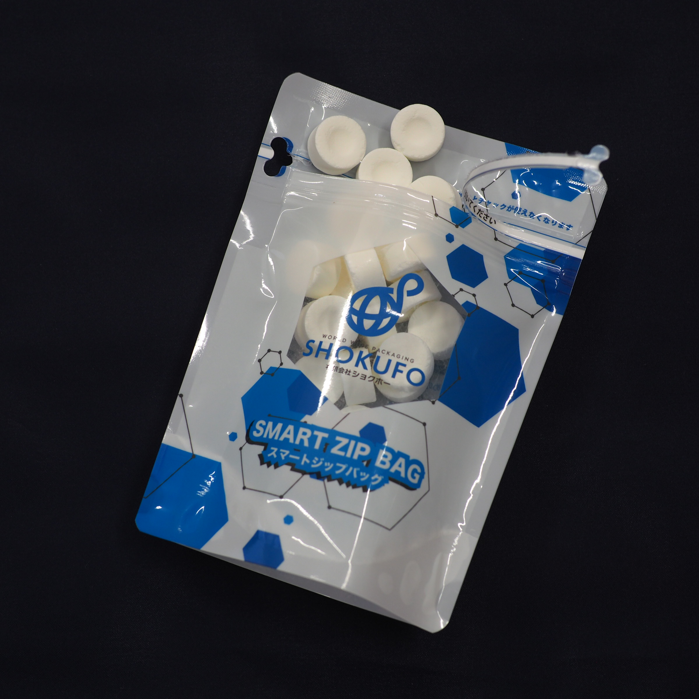 当社製パウチ×トーヨーパッケン社製自動包装機