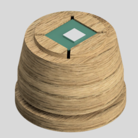 Collet-type fixture (outer diameter...
