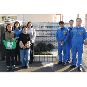 ラベルプリンター ゴミ分別表示・エリア表示（テイカ倉庫様 事例）