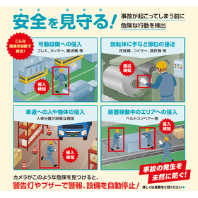 危険エリア侵入を検知・停止するAI「Y-MillAI アラート」