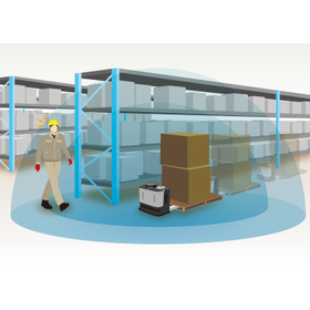 人の安全を守り、AGV/AMRの稼働は止めない【Nセンシング】