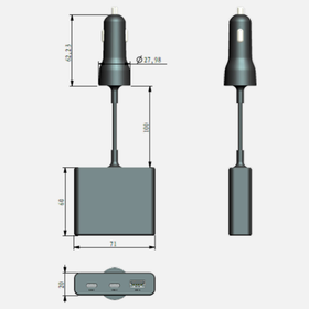 USB PD急速充電器『KSC-160P』