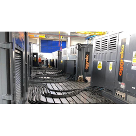 生産工場におけるモーター試験