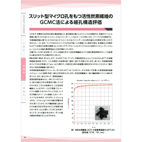 マイクロ孔をもつ活性炭素繊維のGCMC法による細孔構造評価