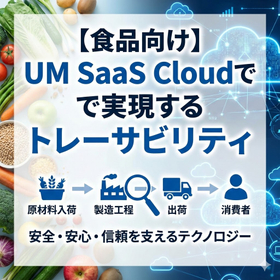 Traceability Achieved with UM SaaS Cloud for Food Products