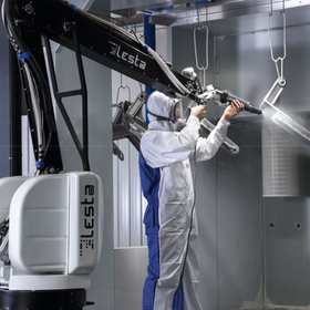 塗装ロボット「Lesta LEBOT MV A6」