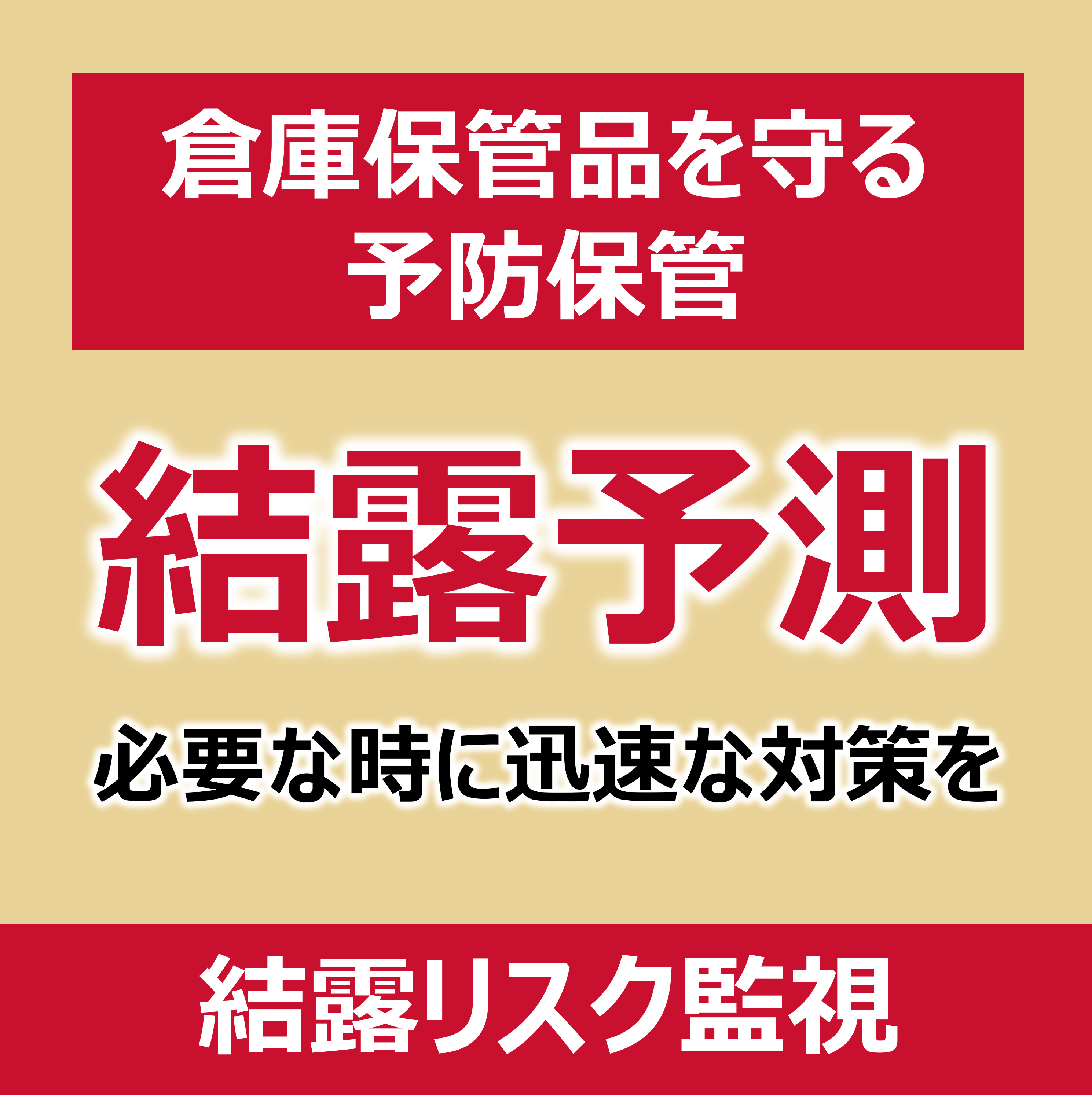 【倉庫向け】結露リスク監視システム