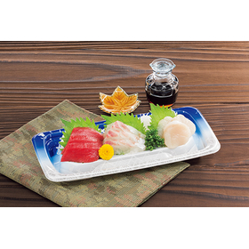 訴求力を高める刺身容器　プラスチック食品容器(SF八重盛)