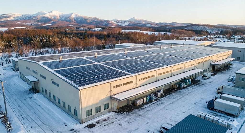【製造業向け】苫小牧市の自家消費型太陽光で電気代最大29％削減！