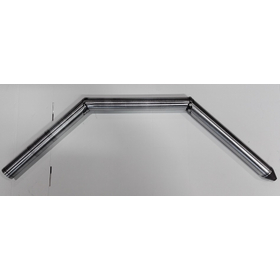 Bending pipe polishing machine