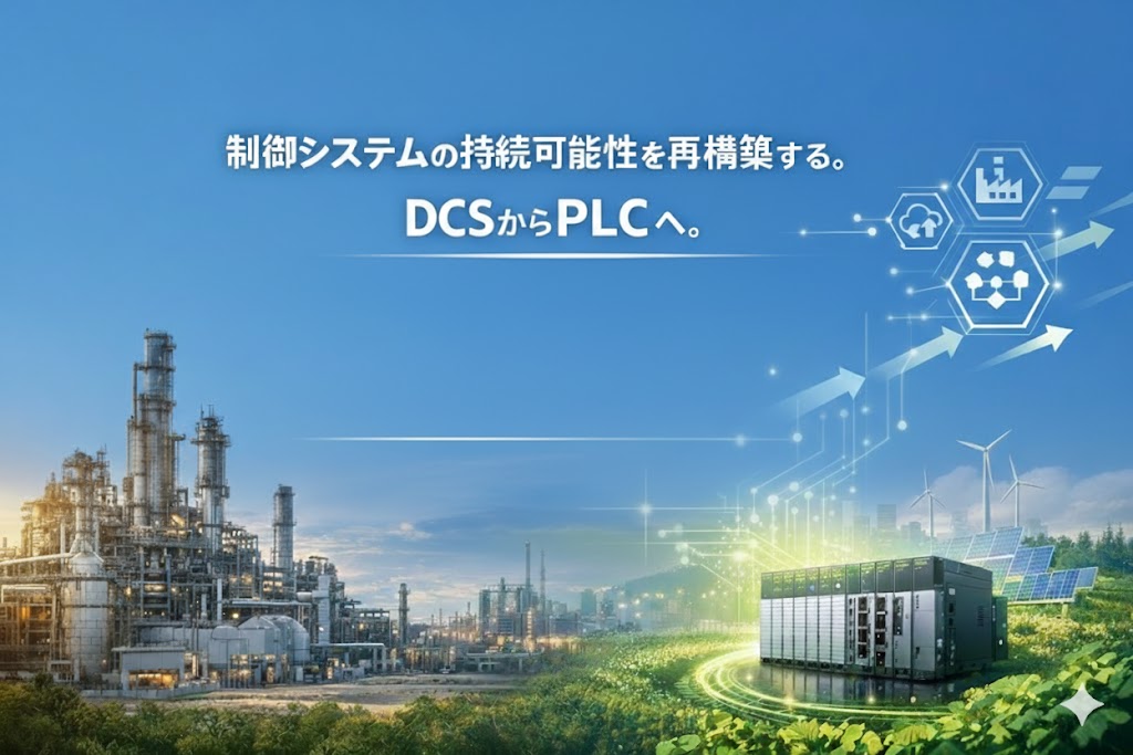 【化学プラント向け】DCSからPLC計装へ段階的移行を考えの方へ